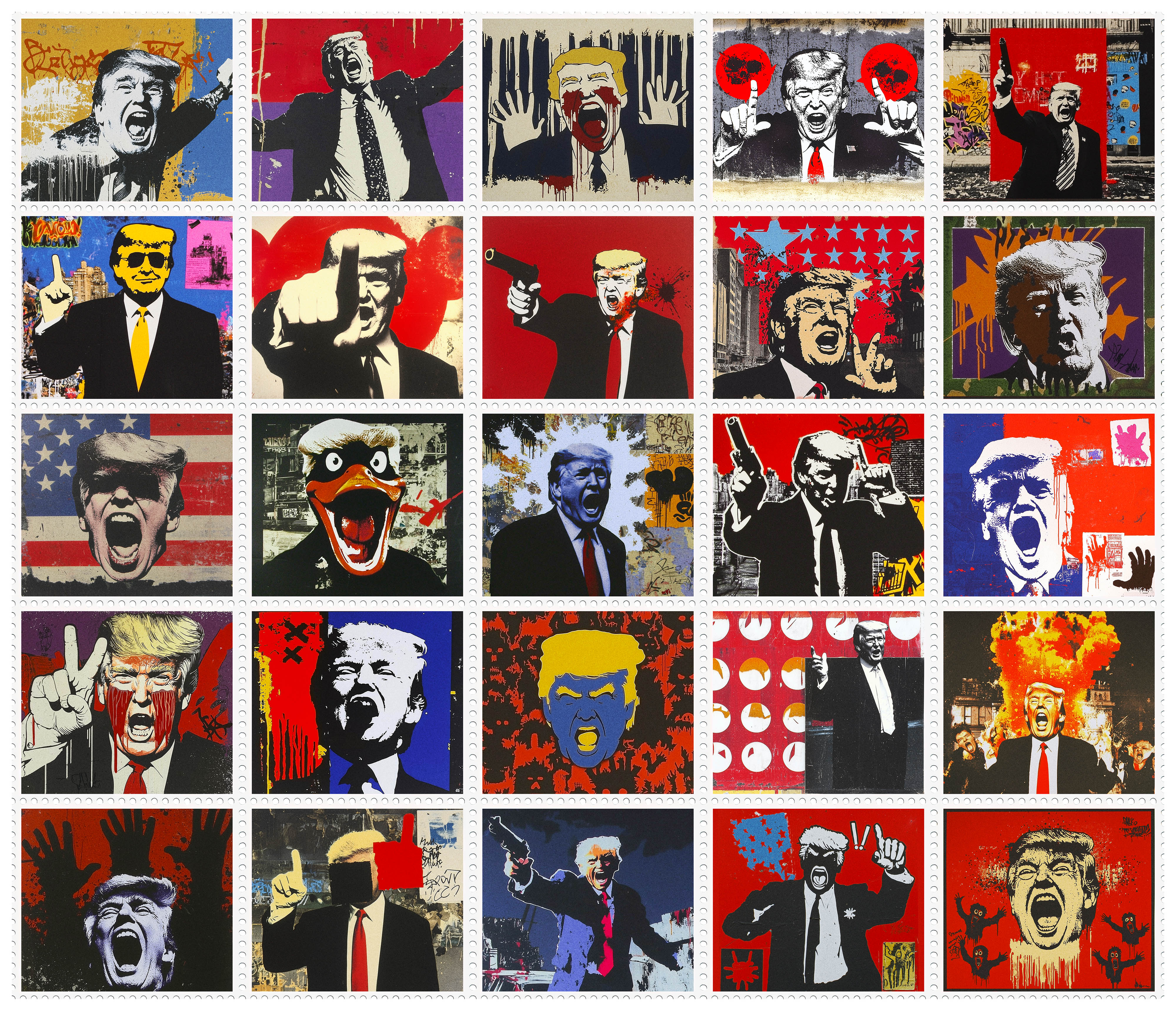 donALLd stamps B1